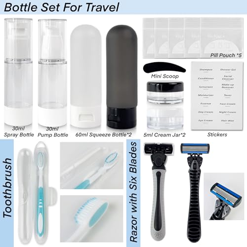 SlendyPop Travel Kit for Wedding & Honeymoon Emergency - Black