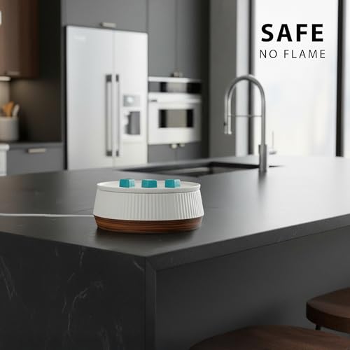 Modern Wax Warmer for Scented Wax Melts - Safe, Flame-Free Fragrance Diffuser