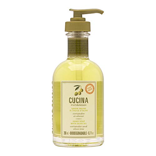 Liquid Hand Soap with Olive Oil and Coriander | 6.7oz, Biodegradable