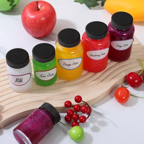 EkkoVla 2 FL.OZ Glass Shot Bottles Pack of 30 with Caps – Reusable Wellness & Travel Containers