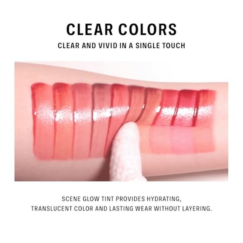 BRAYE Thin Glow Tint MINI | Effortless Pen Tint | Hydrating Water-Grip Shine | Vegan & Cruelty-Free | Long-Lasting Buildable Color l 10 HURTLE