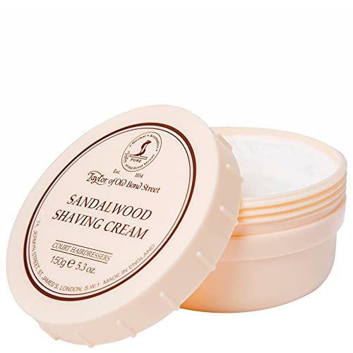 Taylor of Old Bond Street Luxury Shaving Cream Trio ? Sandalwood, Peppermint & Coconut (3 x 150g Bowls)