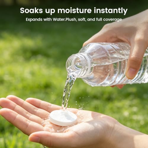 Disposable Face Towels for Hot Towel Warmer - Cream, 60PCS Refill Set