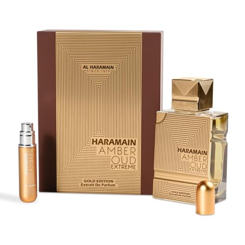 Al Haramain Amber Oud Gold Edition Extreme Pure Perfume Unisex 2 Fl Oz