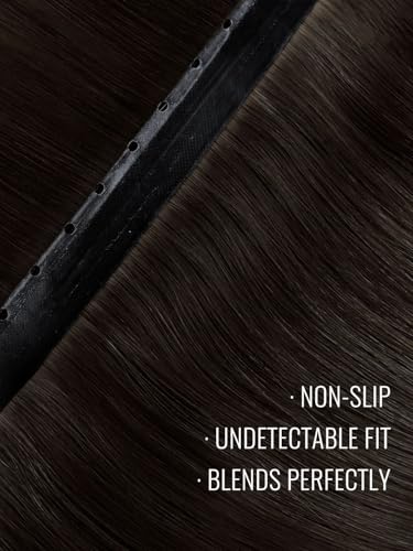 Fshine Butterfly Weft Hair Extensions 50 g 16 Inch Dark Brown - 1.1 #2