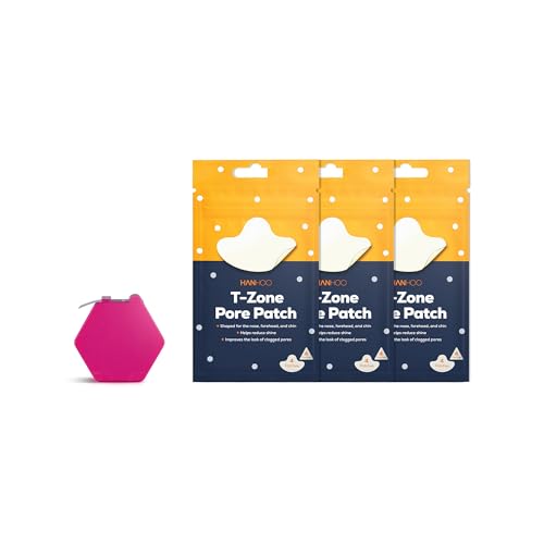 Hanhoo T-Zone Pore Patch and On the Go Blemish Patch Bundle, 132 Total Patches, Hydrocolloid Patches for Clogged Pores and Pimples, Shrinks Pimples, Blackhead and Acne Treatment, Korean Skincare