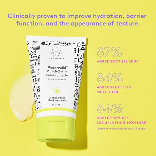 Drunk Elephant Wonderwild Miracle Butter 2oz Skin Salve - Nourishing, Cruelty-Free, Free of Essential Oils & Fragrance