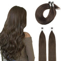 Hair Extensions I Tip 14 Inch Chocolate Brown - Remy Human Hair - ABH AmazingBeauty Hair - Variation of THIS listing
