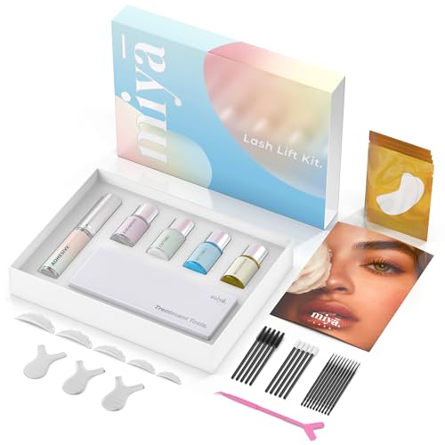 Keratin Lash Lift Kit for Long-Lasting Eyelash Perm & Curl - Home & Salon Use