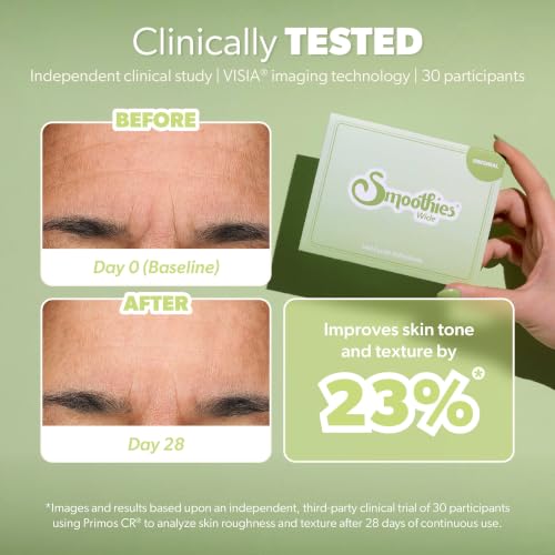 Wide Wrinkle Patches for Face Overnight - Triangle Shape, 144 Ct, Clinically Tested