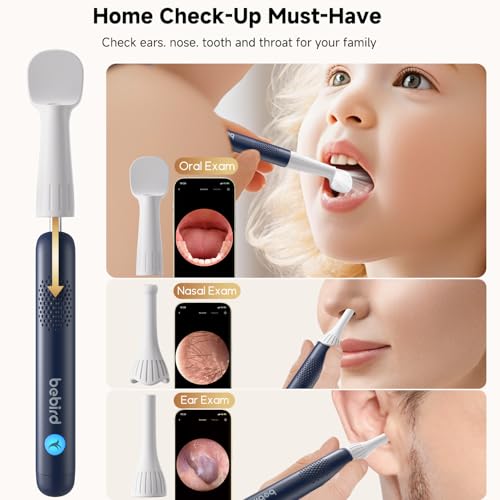BEBIRD R1 Ultra Ear Wax Removal Kit with 1296P HD Ear Camera – Blue