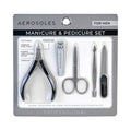 Aerosoles 5PC Manicure & Pedicure Set for at-Home Foot Spa ? Complete Kit for Feet Care