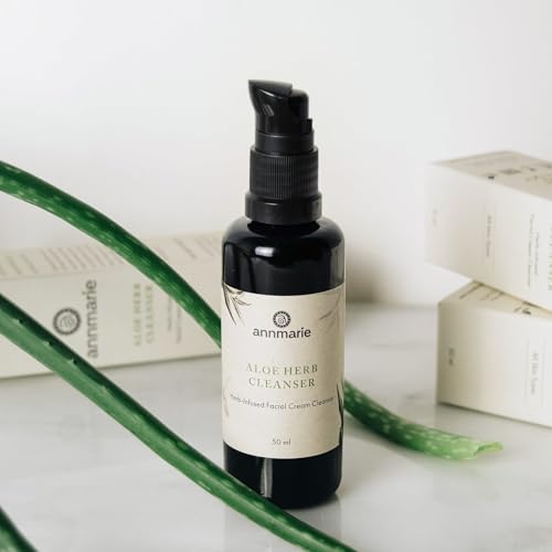 Gentle Aloe Herb Facial Cleanser - 1.7 Fl Oz, pH-Balanced & Hydrating