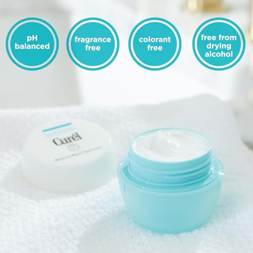 Curel Moisture Repair Eye Cream with Ceramides - Sensitive Skin 0.8 Oz