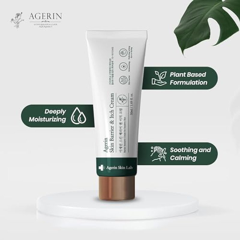 Anti-Itch Cream ? Skin Barrier and Itch Relief Cream for Sensitive and Dry Skin, Trouble Care, Calming, Hydrating, Purifying, Cruelty Free, Vegan