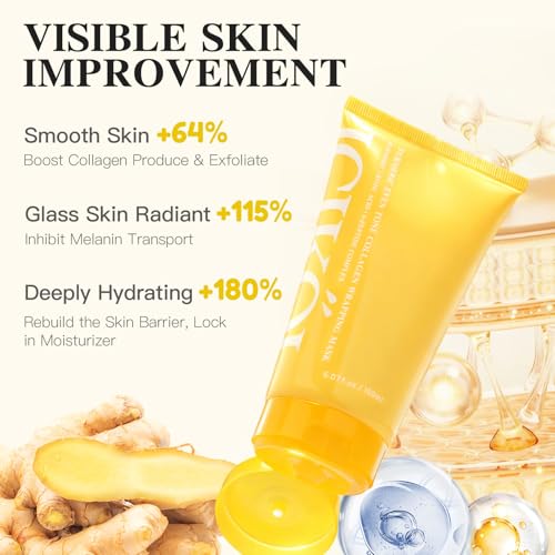 Turmeric Collagen Night Wrapping Mask and Organic Beef Tallow Honey Balm