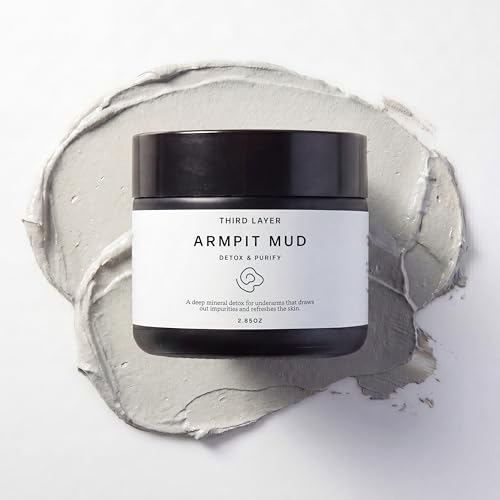 Clarifying Underarm Clay Mask with Charcoal - Natural Deodorant & Skin Care