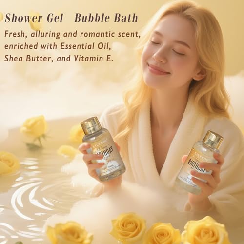 24-Piece Birthday Spa Gift Set for Women - Luxurious Bath & Body Collection - Birthday