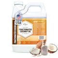 Organic Fractionated Coconut Oil 32oz - Pure Carrier Oil for Skin & Hair