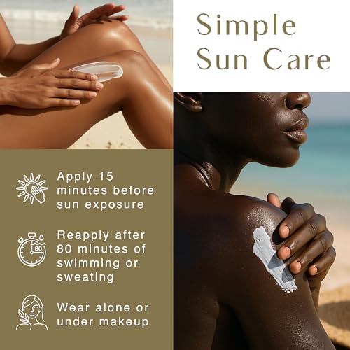 Black Girl Sunscreen SPF 30 Face & Body Lotion 3 Oz Pack of 2 - Clear, Hydrating
