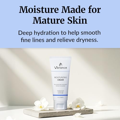 Vibriance Moisturizing Cream for Mature Skin 3 Oz - Anti-Aging Hydrating Face Cream