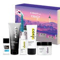 [New Years Gift Set] coxir K-Beauty Seoul Glow Set ? 5-Step Korean Skincare Routine with TXA & Black Rice ? Cleansing oil, Mask Cleanser, Ampoule, Balm & Moisturizer,korean skincare,Holiday Gift