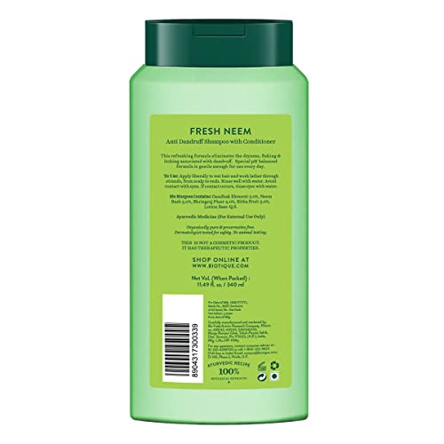Biotique Neem Margosa Anti Dandruff Shampoo & Conditioner 340ml