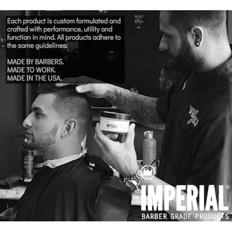 Imperial Barber Glycerin Soap Puck for Shave & Face Use, 6.2 oz