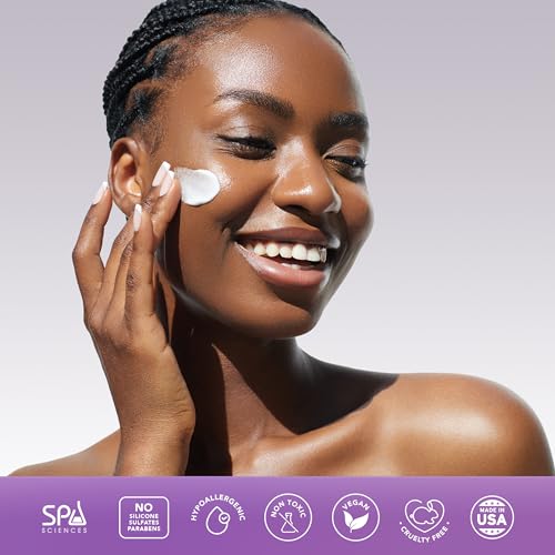 SPA SCIENCES - Overnight Mask - Made in the USA - Hydrating Formula - With Fruit Extracts, Allatonin, and Herbal Extracts - Replenish, Revive, Soothe - Vegan - For All Skin Types - 2.3oz