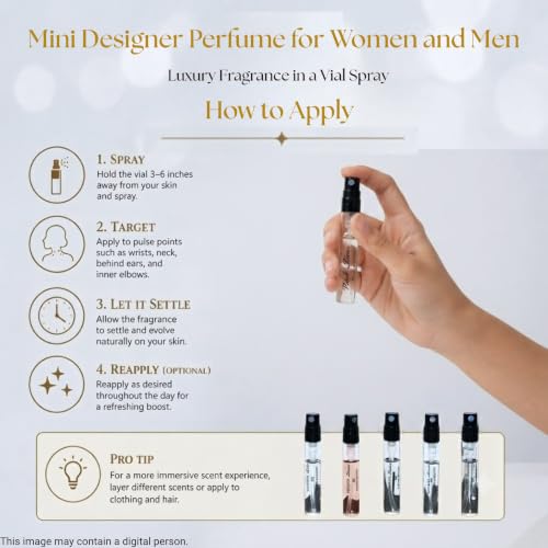 Patek Maison Merakai Unisex Perfume Set - 0.08 Fl Oz x 5 Vials, Discovery Mini EDP Gift