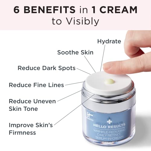 Retinol Serum Moisturizer 1.7oz - Wrinkle-Reducing Daily Face Cream