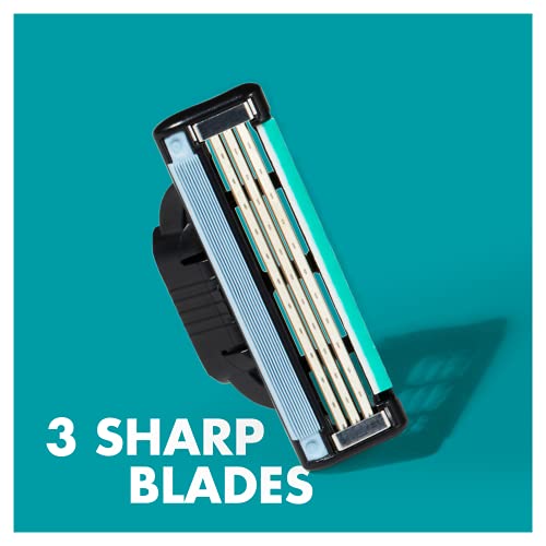 Gillette Mach3 Razor Blade Refills - 8 Count, Compatible with Mach3 Razors
