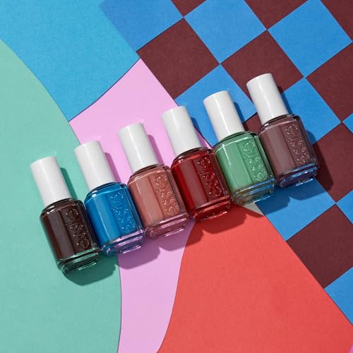 essie Nail Polish, Salon-Quality Coral Nail Polish, Odd Squad, Vegan, Never Basic, 0.46 fl oz