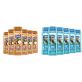 Suave Body Wash Bundle - Cocoa Butter & Shea and Ocean Breeze Scents, 18 Oz Packs of 6