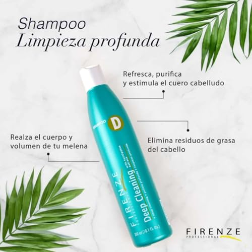 Deep Cleansing Shampoo for All Hair Types - 300ml Salon-Quality Clarifying Hair Wash
