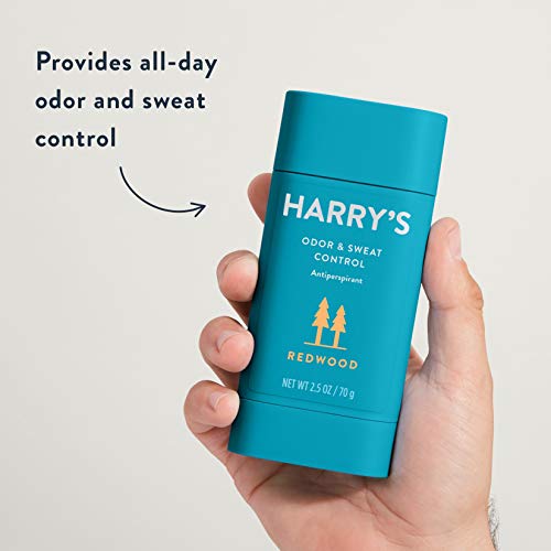 Harry's Antiperspirant Deodorant for Men - Redwood 2.5 oz Pack of 3 - Sensitive Skin