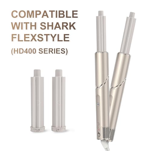 Self-Curling Curling Iron Attachment for Shark FlexStyle HD400 Series | Effortless Hair Curls & Waves