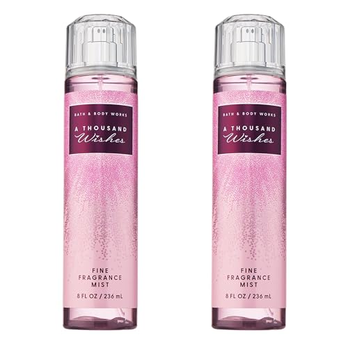 A Thousand Wishes Fine Fragrance Mist for Women - Peony, 8 fl oz, Pack of 2
