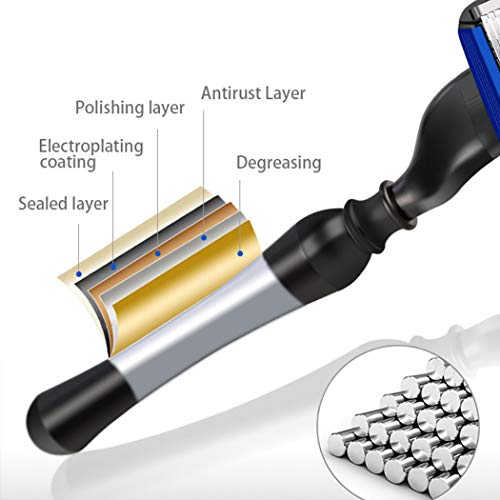 Men's Shaving Brush Kit with Stand - Grooming & Shaving Accessories