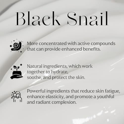 MIZON Black Snail All in One Cream 2.53 fl oz - Rejuvenating Face Moisturizer for Sensitive Skin