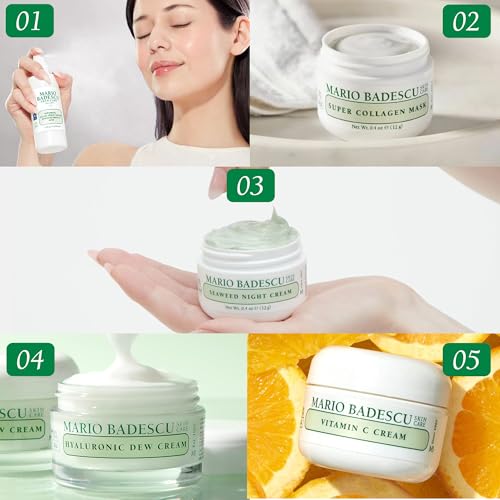 Mario Badescu 10-Piece Skincare Set with Brightening & Anti-Aging Products