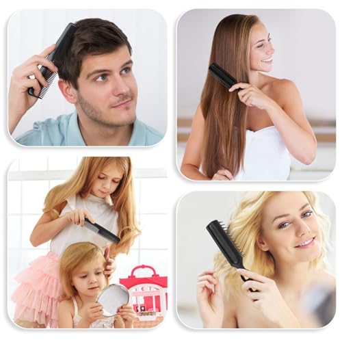 200 Pack Black Hair Brush and Comb Set - Individually Wrapped for Hygiene & Travel - Variation: 200 Count Pack