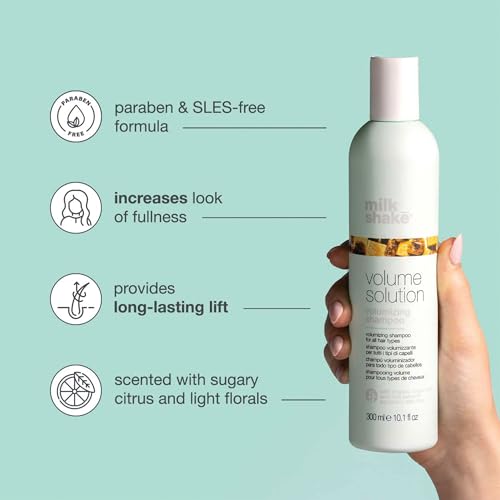 milk_shake Volumizing Shampoo for Thin Hair - Thickening Volume Shampoo for Fine Hair