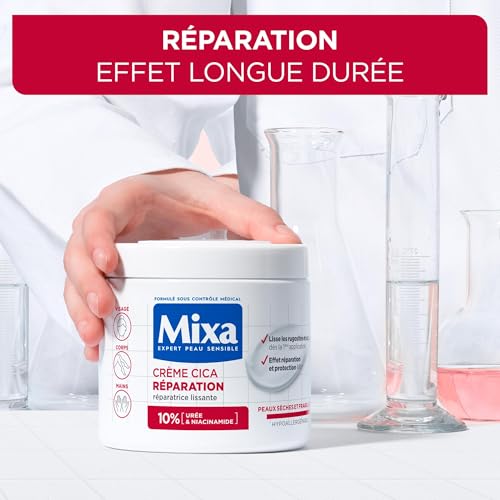 Mixa Cica Repair Cream 400 ml - Soothing Skin Moisturizer