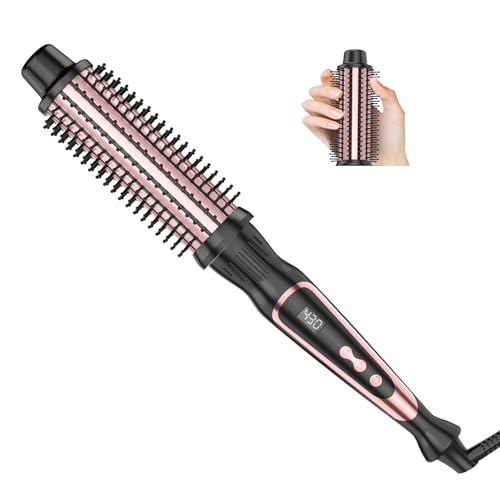 USHOW 1.5 Inch Rose Gold Thermal Hair Brush for Blowouts – Ionic Ceramic
