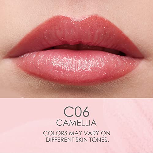 Lip Balm Set - Tinted Changing Lipstick with Vitamin E Hydrating Moisturizer 2pcs (Shades 04+08)