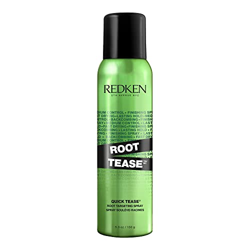 Redken Root Tease Finishing Spray 5.3 oz - Adds Volume & Body for All Hair Types
