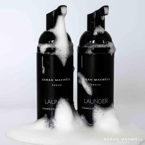 Launder Oil-Free Eye Makeup Remover - Sensitive Skin, Vegan, Hypoallergenic, 1.7 fl oz - Sarah Maxwell