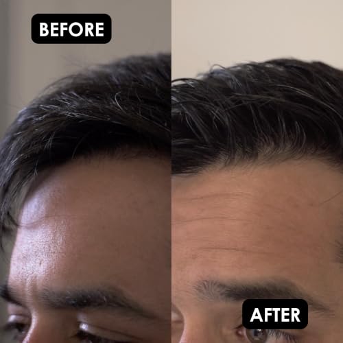 Rolda Black Styling Hair Gel 17.6oz Pack of 2 - Medium to Strong Hold, Black Charcoal Cover Gray