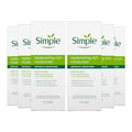 6 Pack Simple Kind to Skin Replenishing Rich Moisturiser 125ml - 4.23 Fl Oz